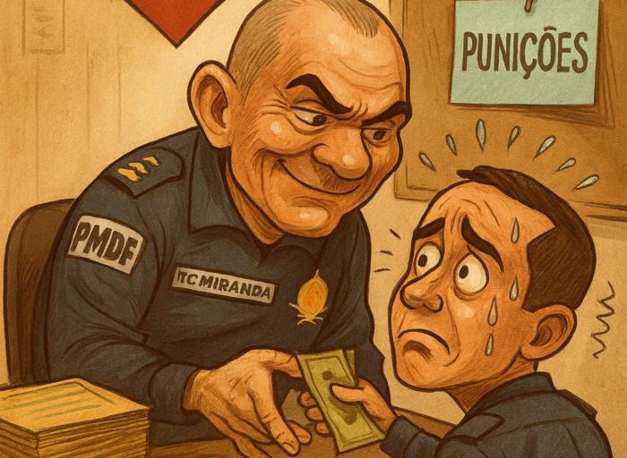 PAGUE E ESCAPE: COMO TC MIRANDA MONTOU UM ESQUEMA DE MOEDA PUNITIVA NA PMDF