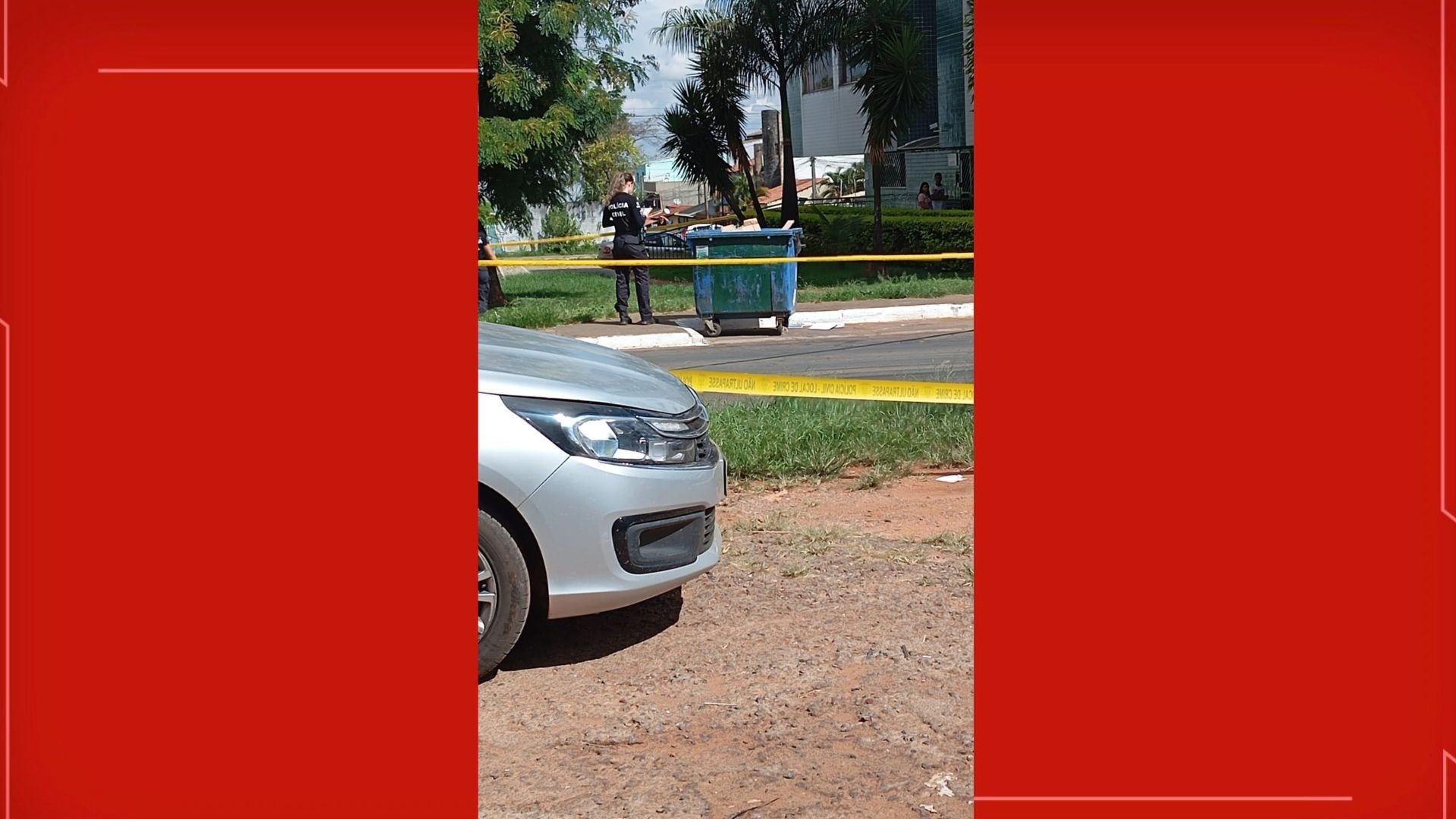 Corpo esquartejado é encontrado em contêiner, no DF